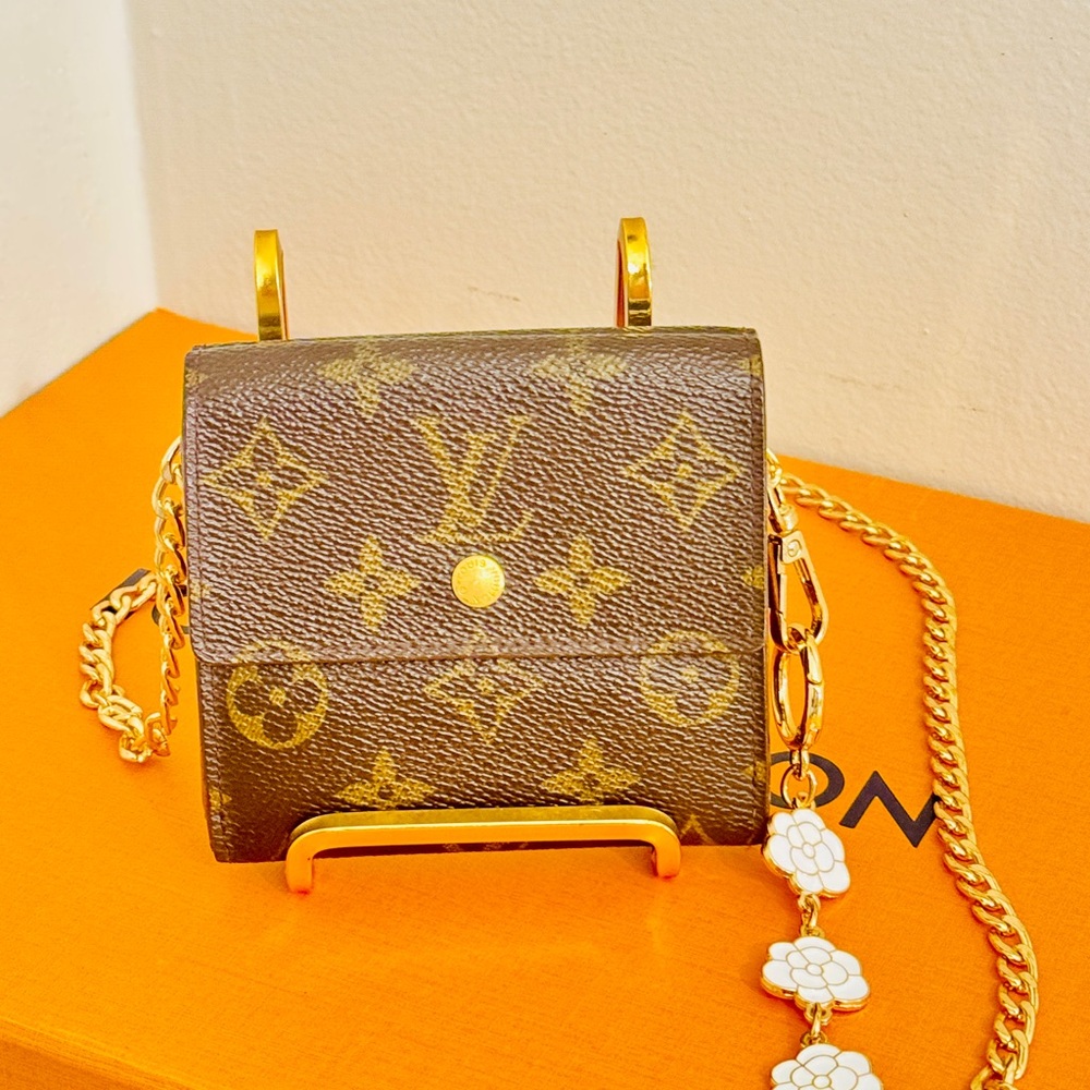 Louis Vuitton Brown Monogram compact wallet